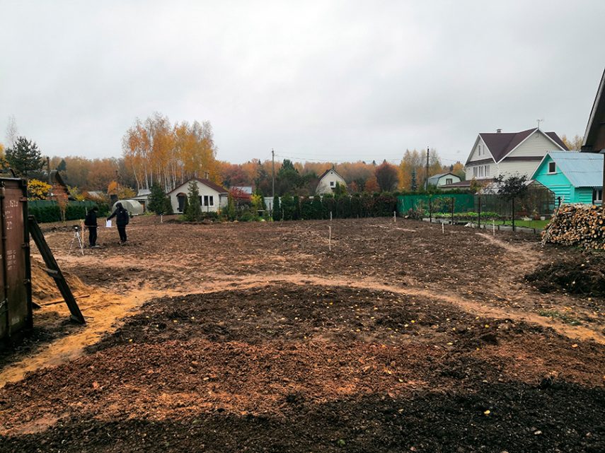 Планировка участка
